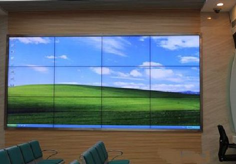 威远液晶拼接屏的另类用法。